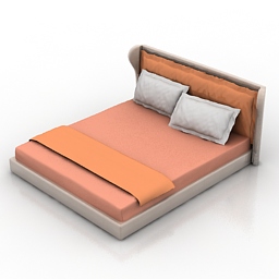 Bed 3d model