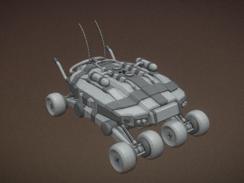 Buggy Concept 3D model