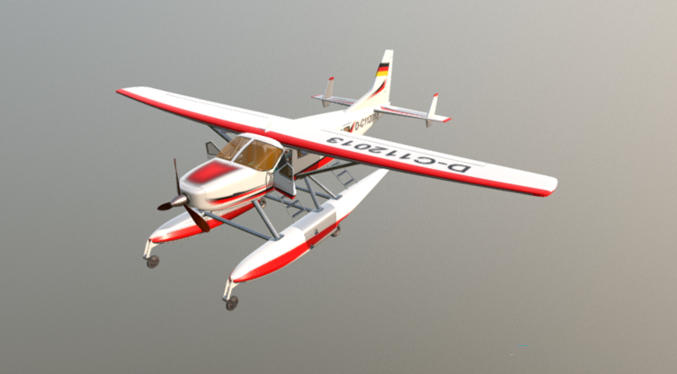 Cessna 208 3D model