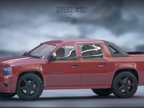 3D Chevrolet Avalanche model