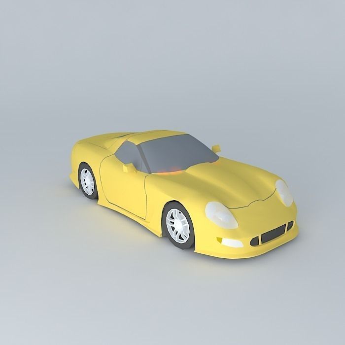 Chevrolet Corvette Callaway C12 3D model