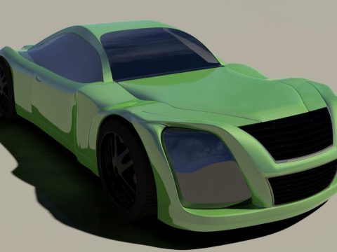 Concept Car Custom 3D model