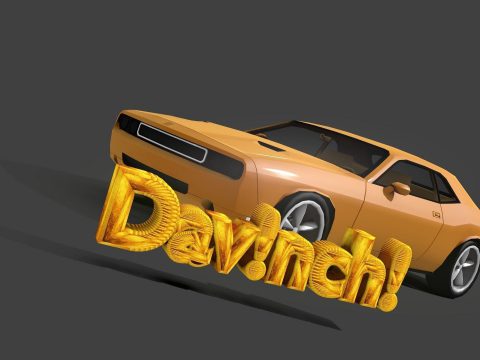 Dodge Challenger 3D model