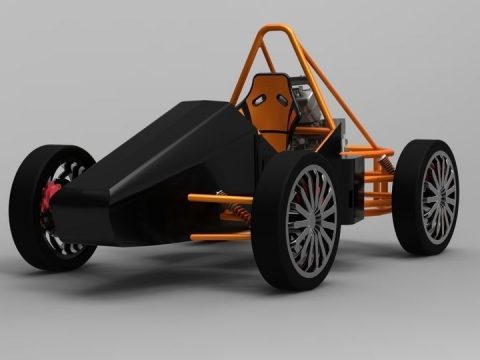 F1 car Project 3D model