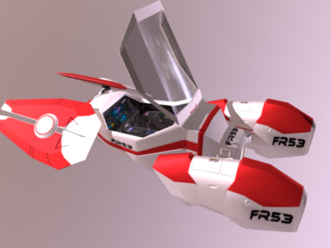 Future Racer 3D model
