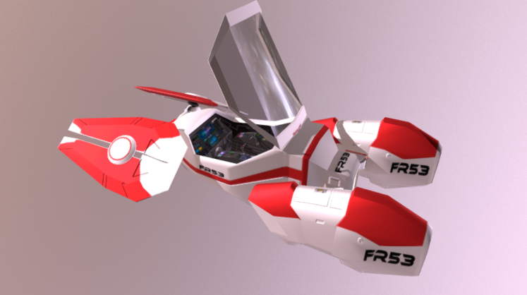 Future Racer 3D model
