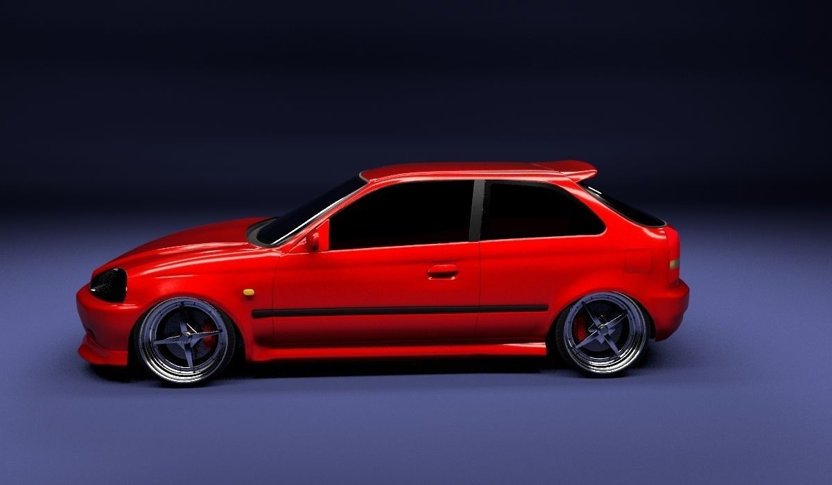Honda Civic 98 | DownloadFree3D.com