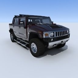 Hummer H2 3D model