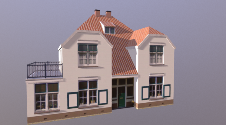 Kerkstraat 3D model