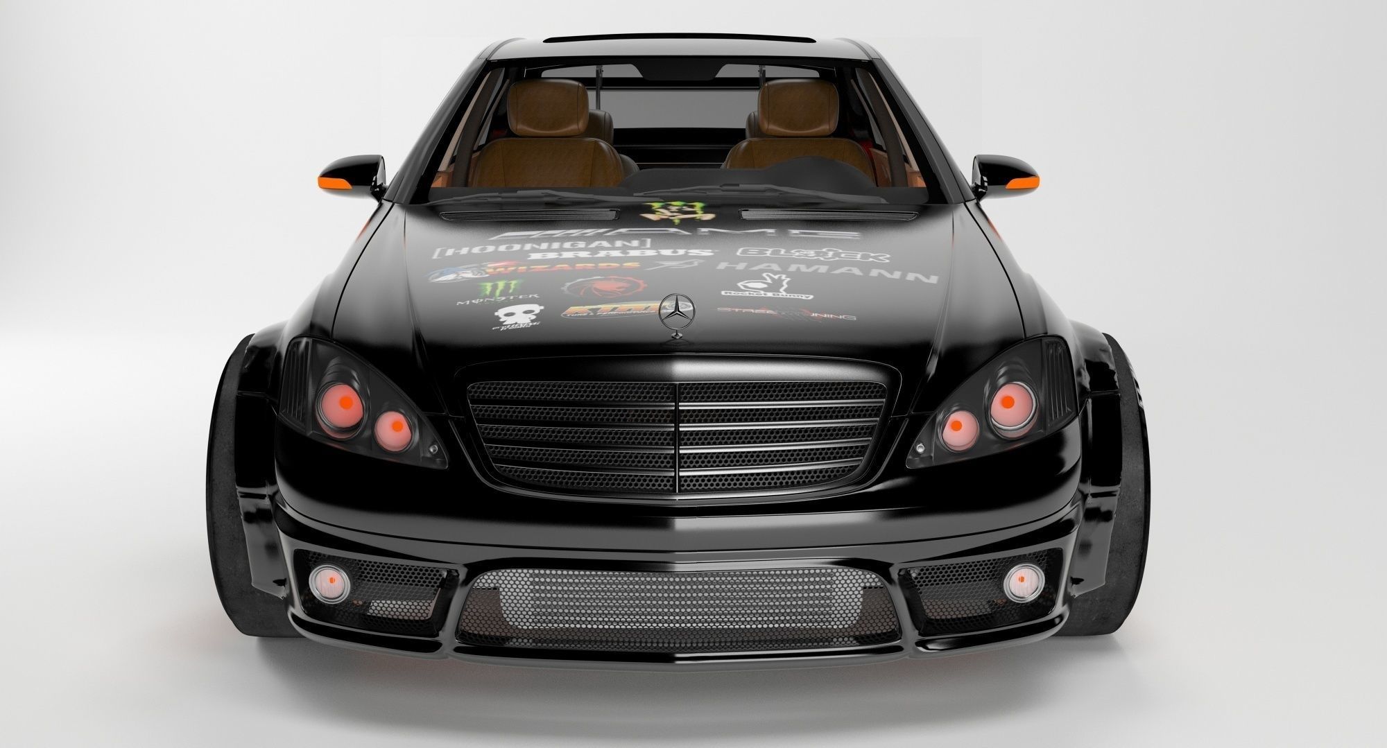 Mercedes Rocket Bunny 3D model