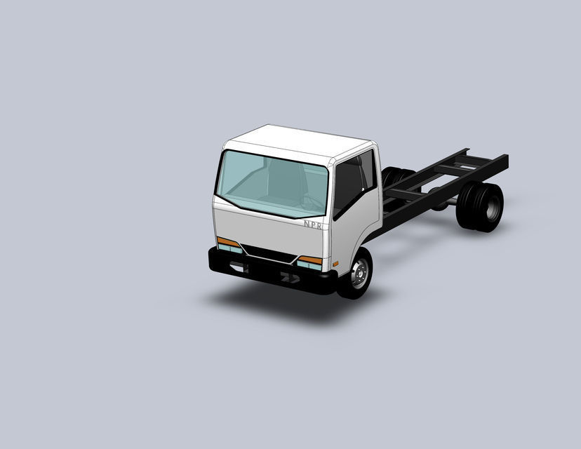 Mini Truck 3D model
