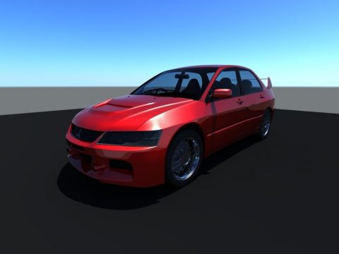 Mitsubishi Lancer Evolution IX 3D model