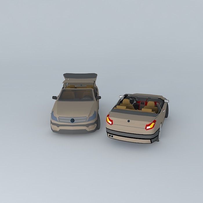 3D NEG cabriolet carmodel