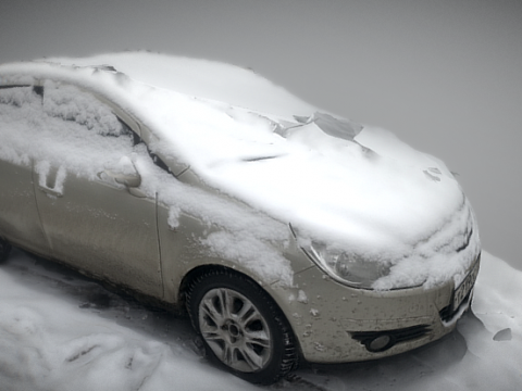 Opel Winter 3D model