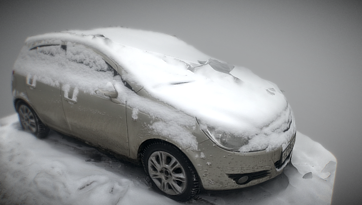Opel Winter 3D model