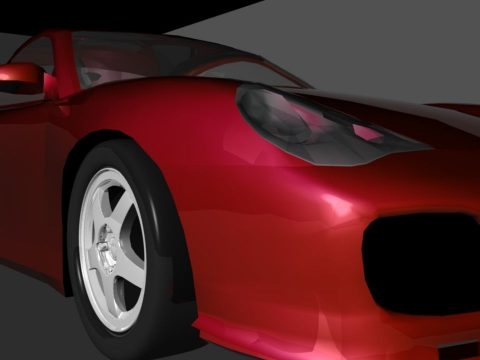 Porsche 3D model