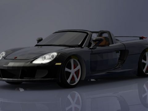 Porsche Carrera GT 3D model