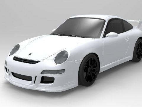 3D Porsche GT3 CUP model