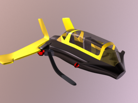 Q Pod Hornet 3D model