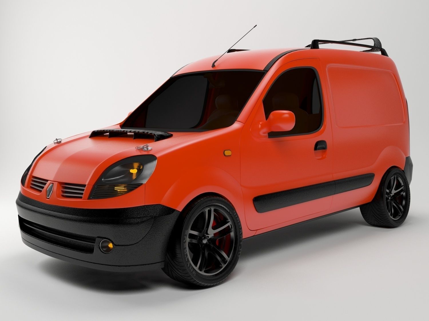 3D Renault Kangoo model