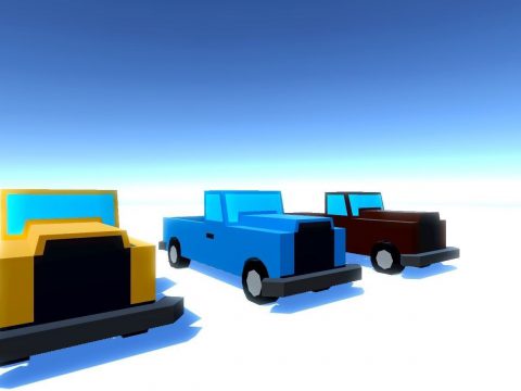 Small Trucks 3D model