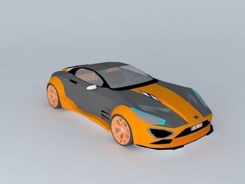 Sport car 3D model