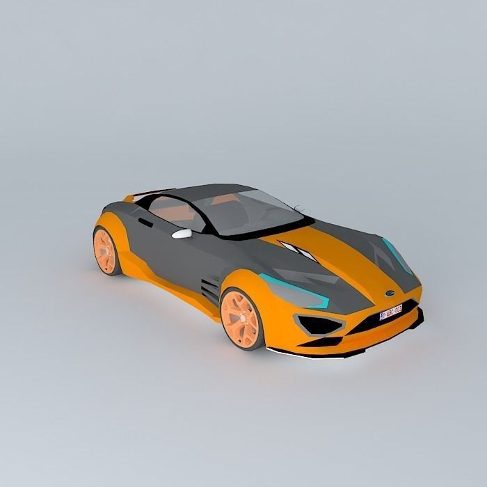 Sport car 3D model