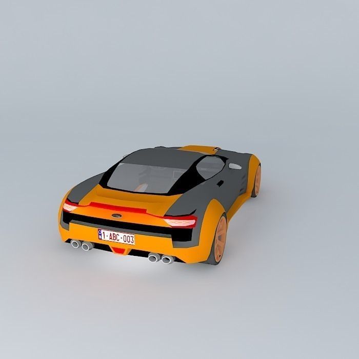 3D Sport car model