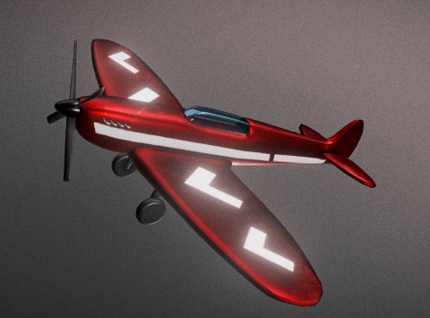 Supermarine Spitfire 3D model