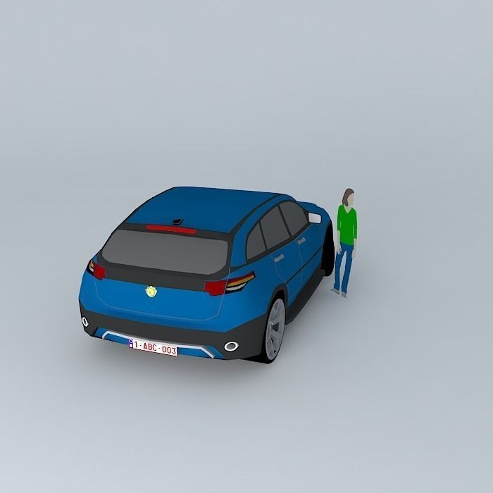 3D Suv car model