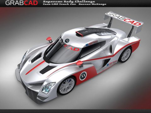 Tosa LMP car 3D model