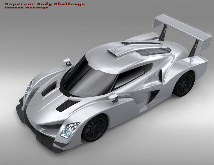 3D Tosa LMP car model