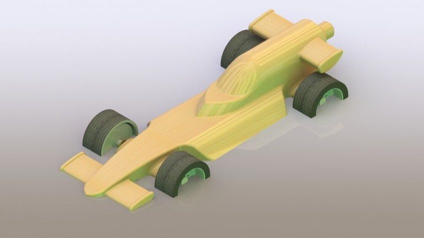  Toy F1 car DownloadFree3D.com