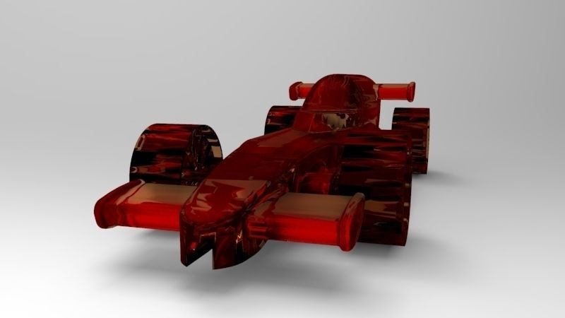 Toy F1 car