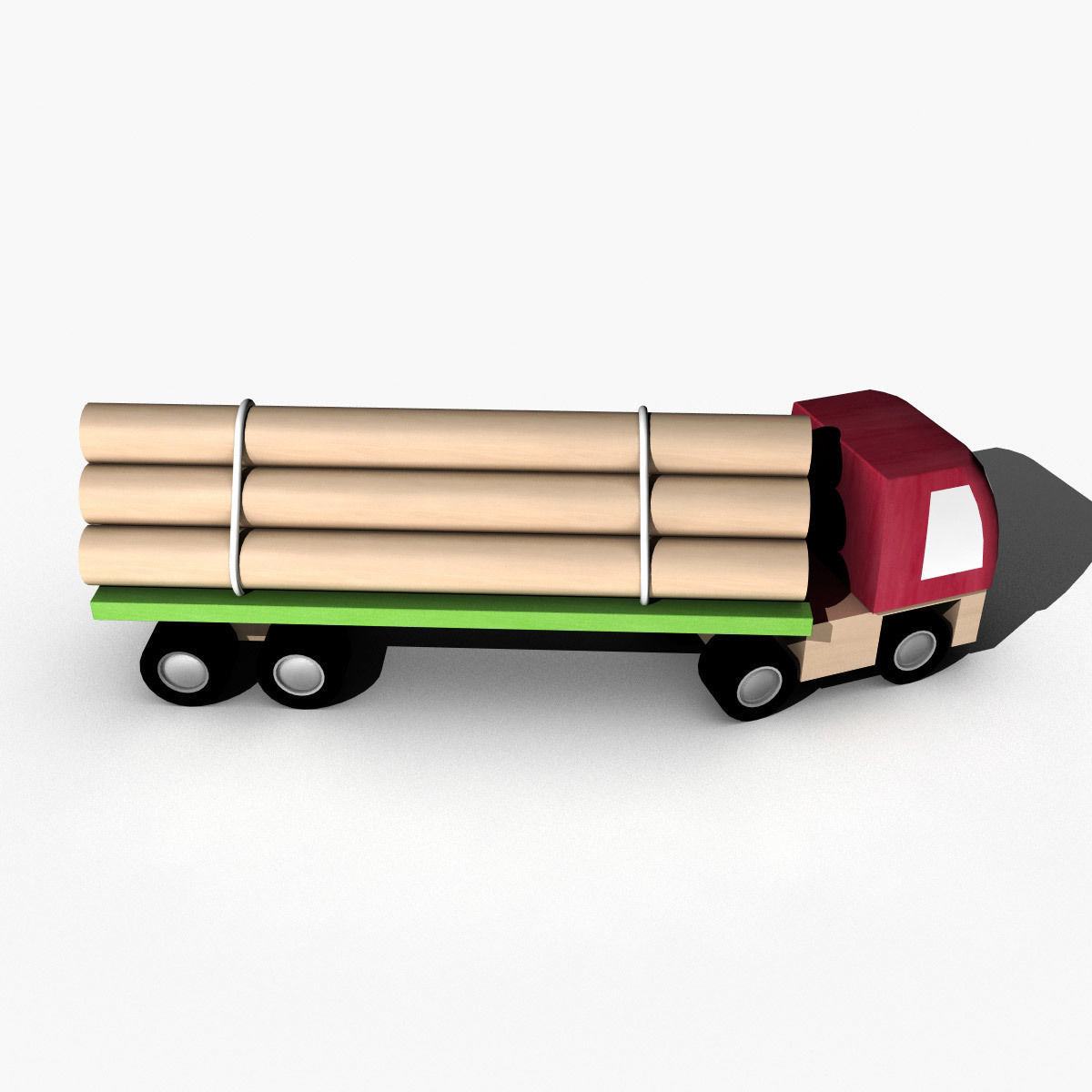 3D Toy truck model