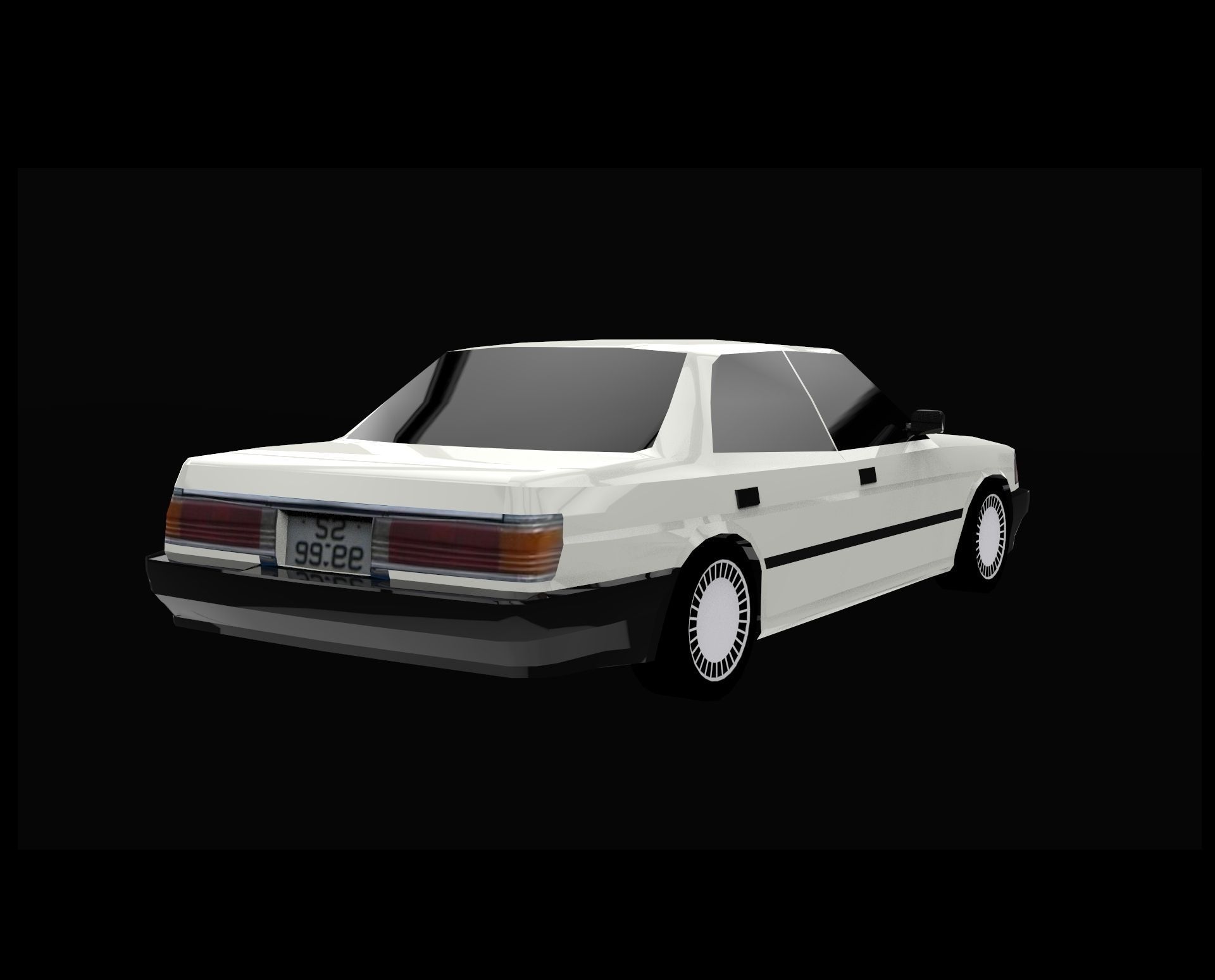 3D Toyota Crown model