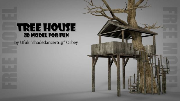 Tree House 3D model