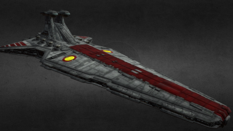 Venator Class Star Destroyer 3D model