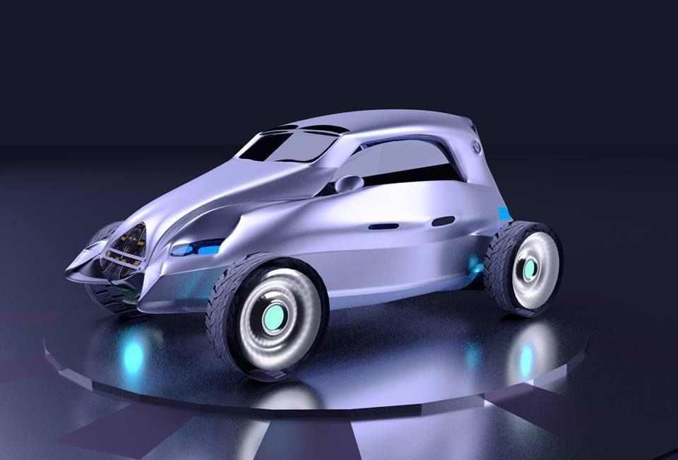 Future Car  3D model