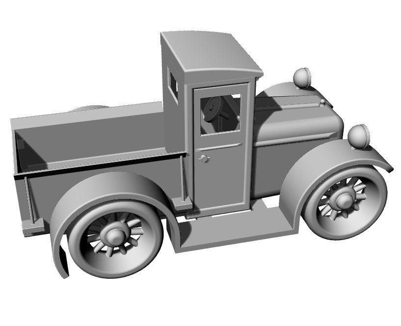 3D Car toy model