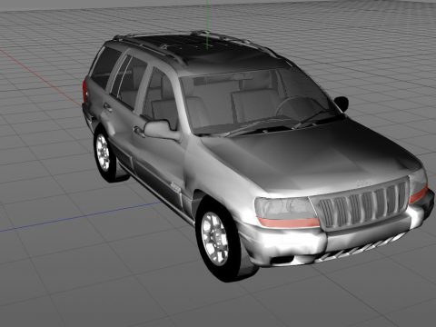 Jeep grand cherokee 3D model