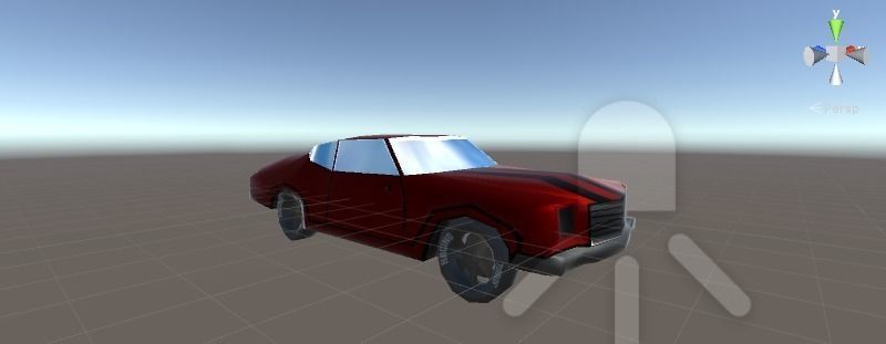 3D Muscle car model