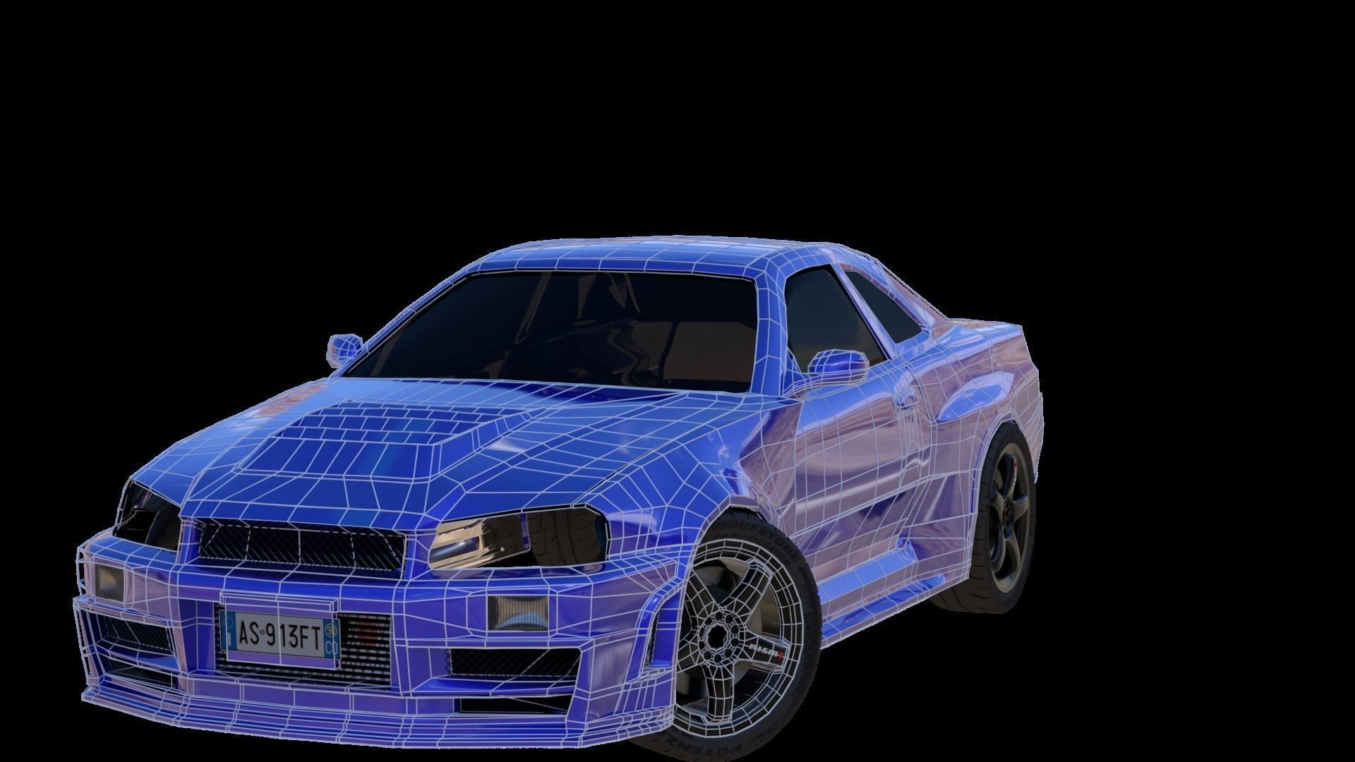Skyline 3D model