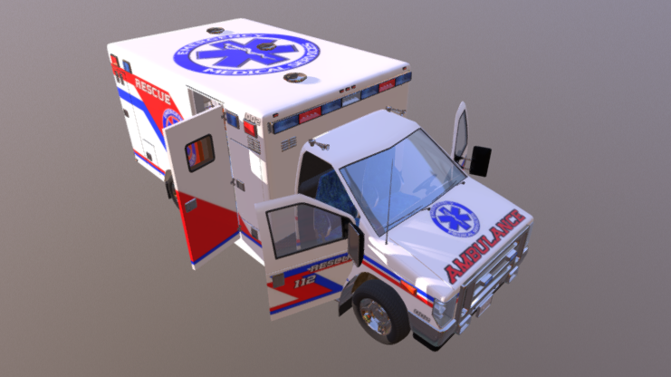 Ambulance 3D model