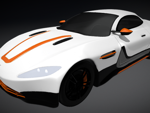 Aston Martin DB9 3D model