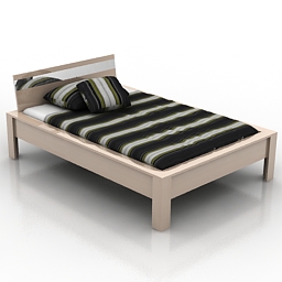 Bed Giuseppe Sardo 3d model