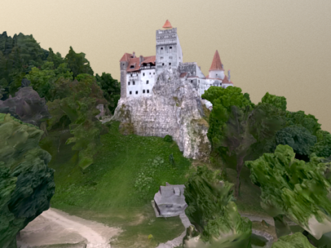 Bran Castle 3D model