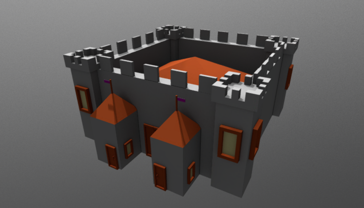 Castle 3D model
