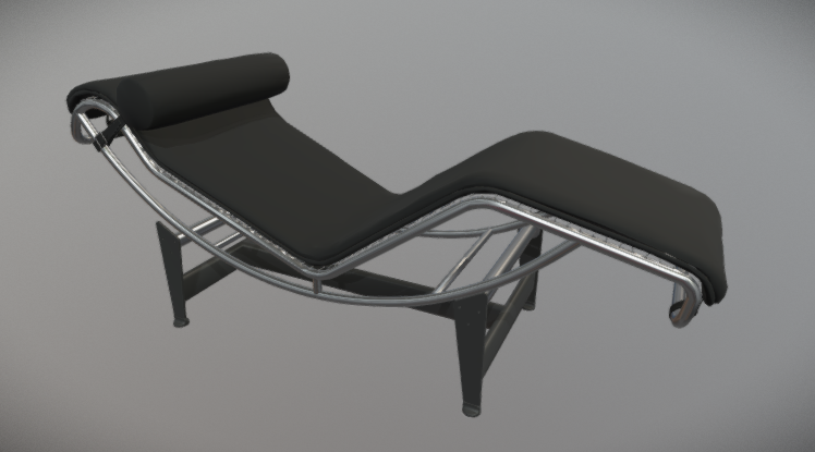 Chaise Longue 3D model