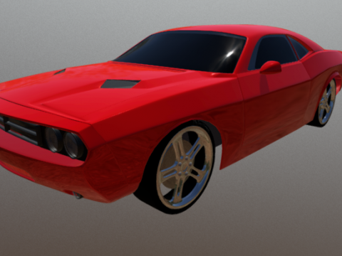 Dodge Challenger 3D model